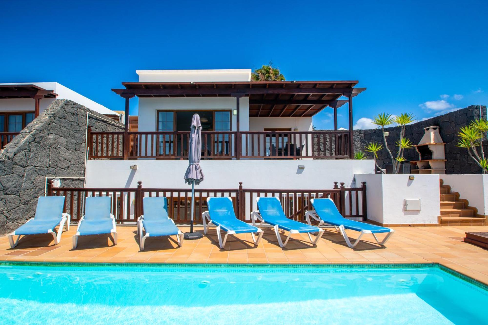 Playa Blanca Vista Lobos Villa With Sea View Exterior foto